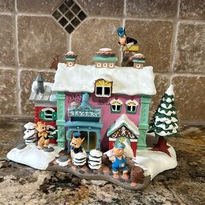 The Three Little Pigs Bakery from the Disney Winter Wonderland collection